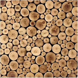 FOTOTAPETE Homey Firewood 240/240 cm
