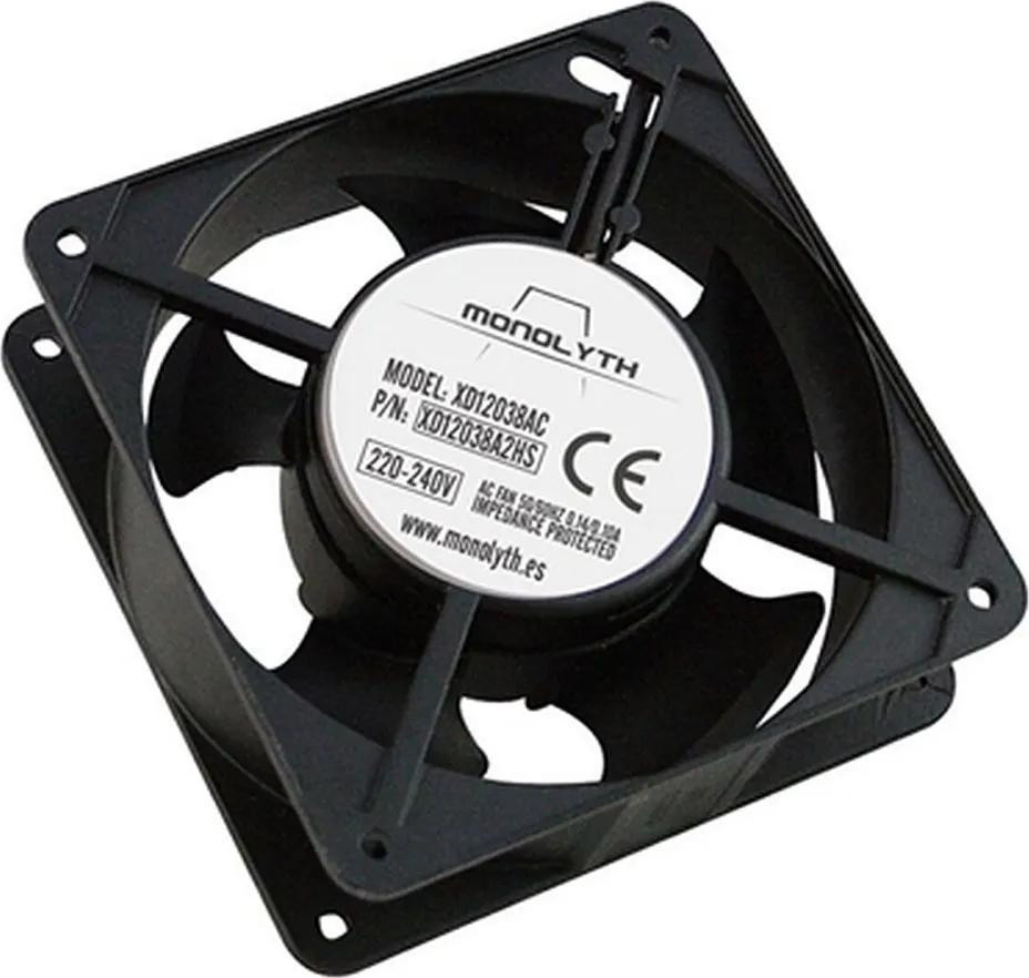Monolyth rack-kastventilator met EU-stekker 220V