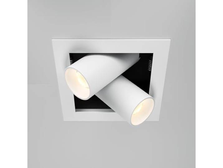 Maytoni Moderne Einbaustrahler Magnum LED incl. Weiß aus Aluminum Energieeffizient 14W für Küche, Schlafzimmer, Wohnzimmer, Esszimmer, Lobby