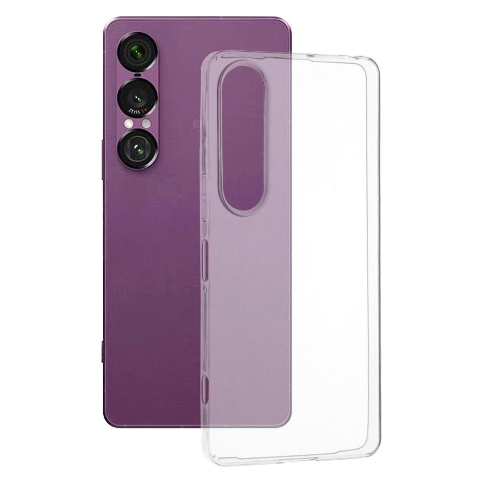 Techsuit - Clear Silicone - Sony Xperia 1 VII - Transparent (Sony Xperia 1 VII) (58569801)