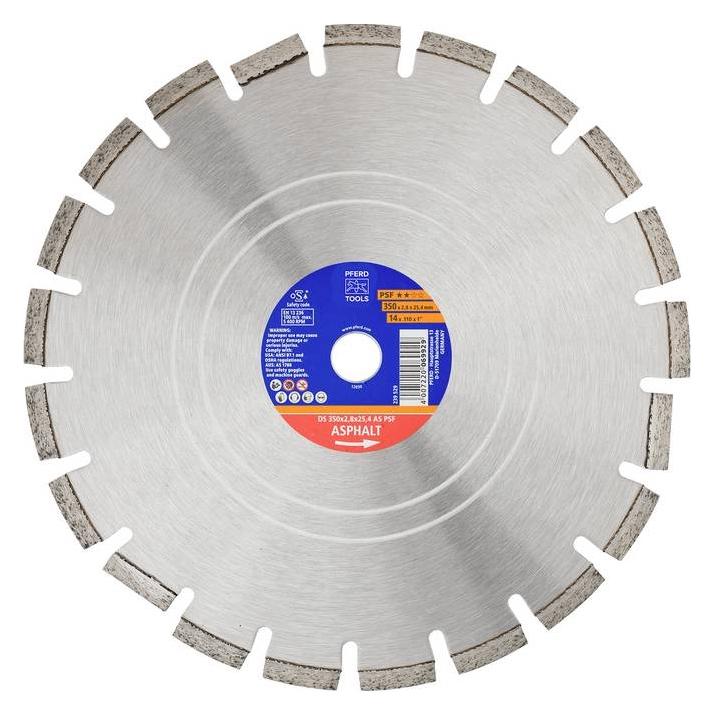 Pferd Diamond cut-off wheels for the construction industry, segmented type PSF (68300059)