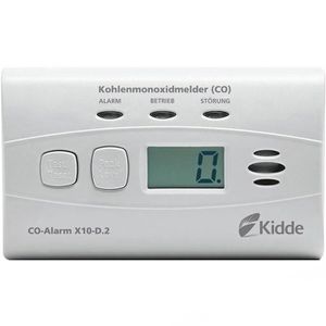 Kidde CO-Melder X10-D.2, mit Batterie, 10 Jahres Sensor, mit Display