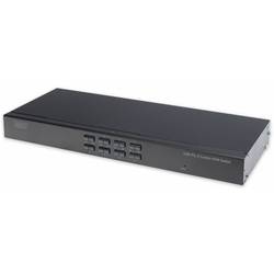Digitus DIGITUS - USB-PS/2 Combo-KVM-Switch 8 Port KVM-Umschalter VGA PS/2, USB 1280 x 1024 Pixel, 1920 x 1200 Pixel DS-23200-2