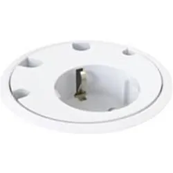 Kondator, Steckdose, Powerdot - 1 Power 4 Cable-Throughs White