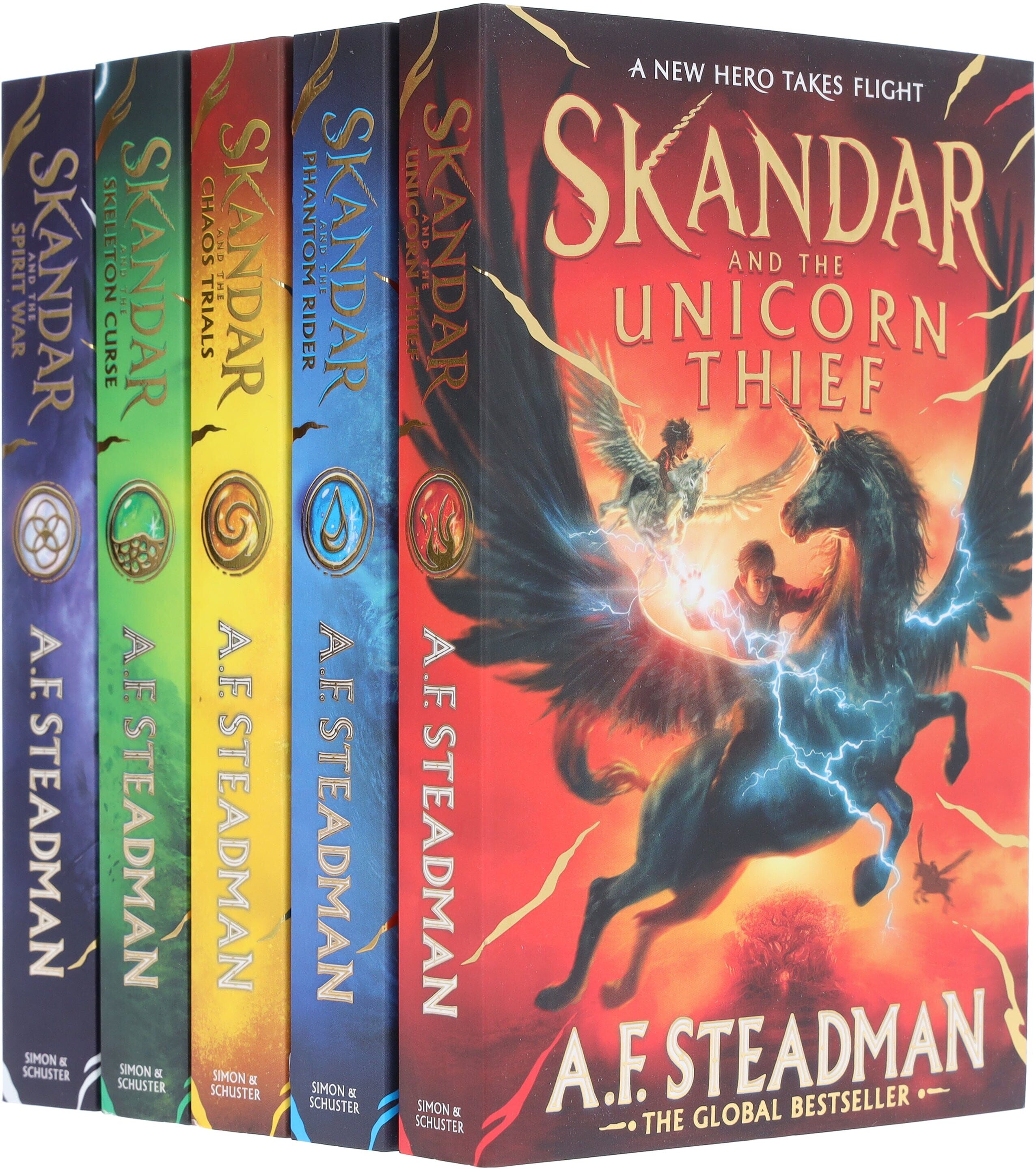 Skandar Series By A.F. Steadman 5 Books Collection Set - Ages 9-12 - Paperback Simon & Schuster