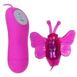 BAILE - Cute Secret Butterfly Stimulator Vibrator, 12 Vibrationen