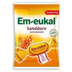 EM-EUKAL Bonbons Sanddorn zuckerfrei 75 g