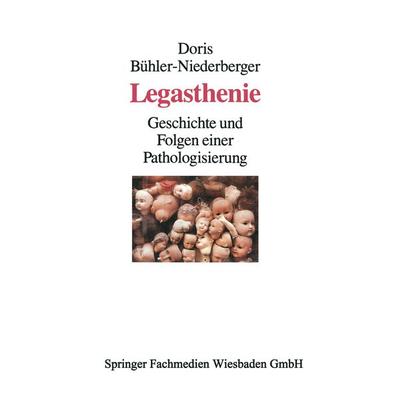 Legasthenie, Taschenbuch von Doris Bühler-Niederberger, VS Verlag für Sozialwissenschaften, 978-3-8100-0897-8