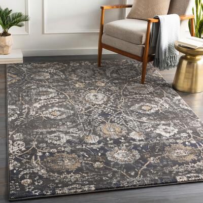 Livabliss Fitz Vintage Floral Area Rug
