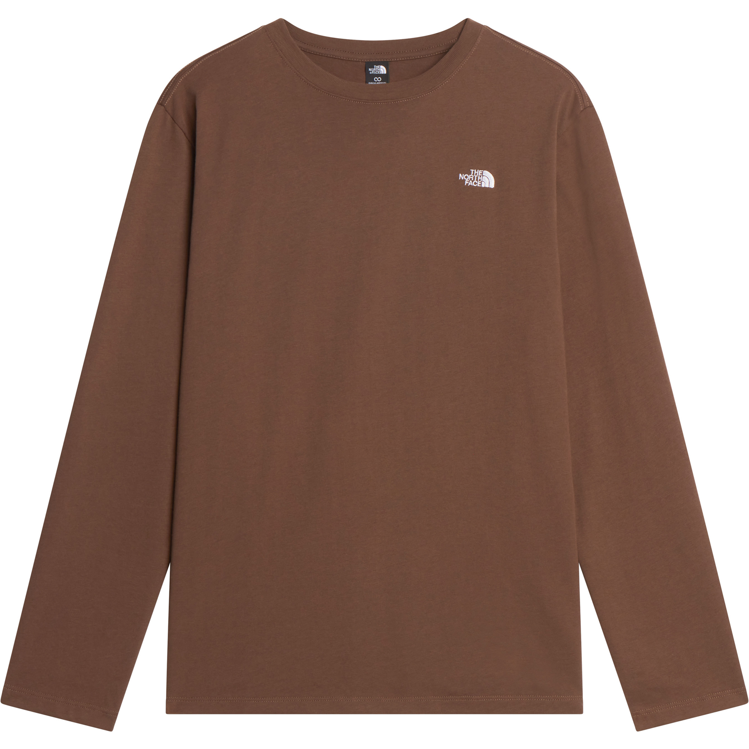 The North Face Essential Simple Dome Damen Longsleeves braun Größe S Lifestyle Hautfreundlich