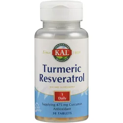 Turmeric Resveratrol Solaray 30 ST