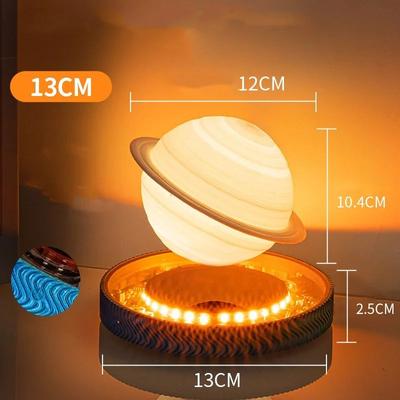 Uplift Treasures Magnetic Levitating Saturn Moon Lamp a Saturn au Plug