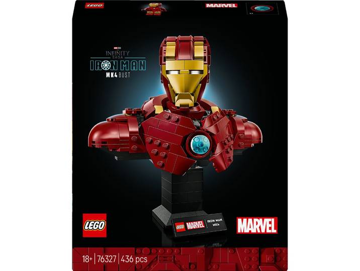 LEGO Marvel Bust d'Iron Man MK4 76327 LEGO