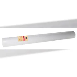 Pronappe R480001I 4x Papiertischdecke auf Rolle mit Damastprägung - 100x1,18m - Weiß