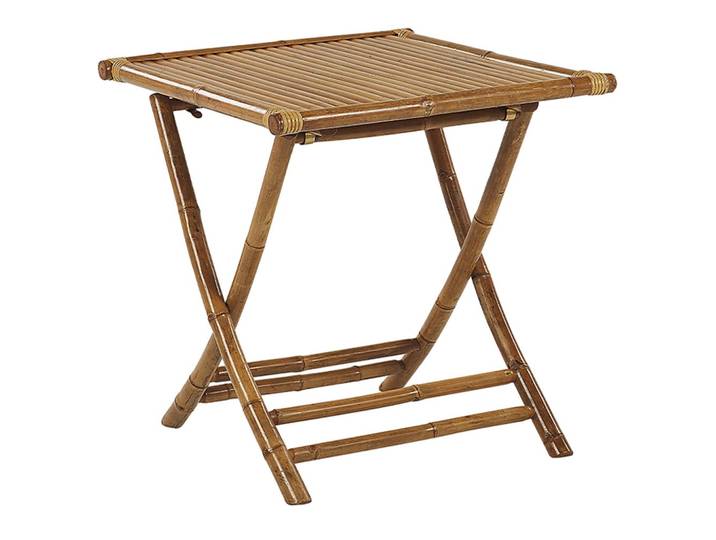 GARTEN Beistelltisch Bambusholz 70/70 cm klappbar Molise