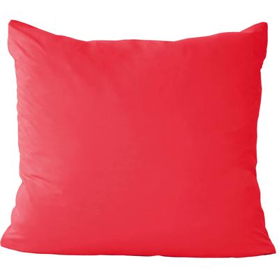 Kissenbezug PRIMERA "Primera Mako-Feinjersey Kissenbezug im Doppelpack", rot, B:80cm L:80cm, Feinjersey, Obermaterial: 100% Baumwolle, Kissenbezüge, Kissenbezug, In vielen Uni-Tönen