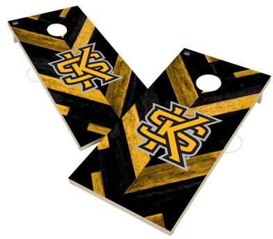 Skip's Garage Kennesaw State University Owls Cornhole Board Set