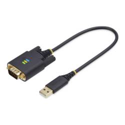 StarTech.com 1ft (30cm) USB to Serial Adapter Cable, COM Retention, RS232 - Kabel USB / seriell - USB (M) 1P1FFC-USB-SERIAL