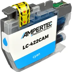 Kompatible Tinte ersetzt Brother LC-422C cyan