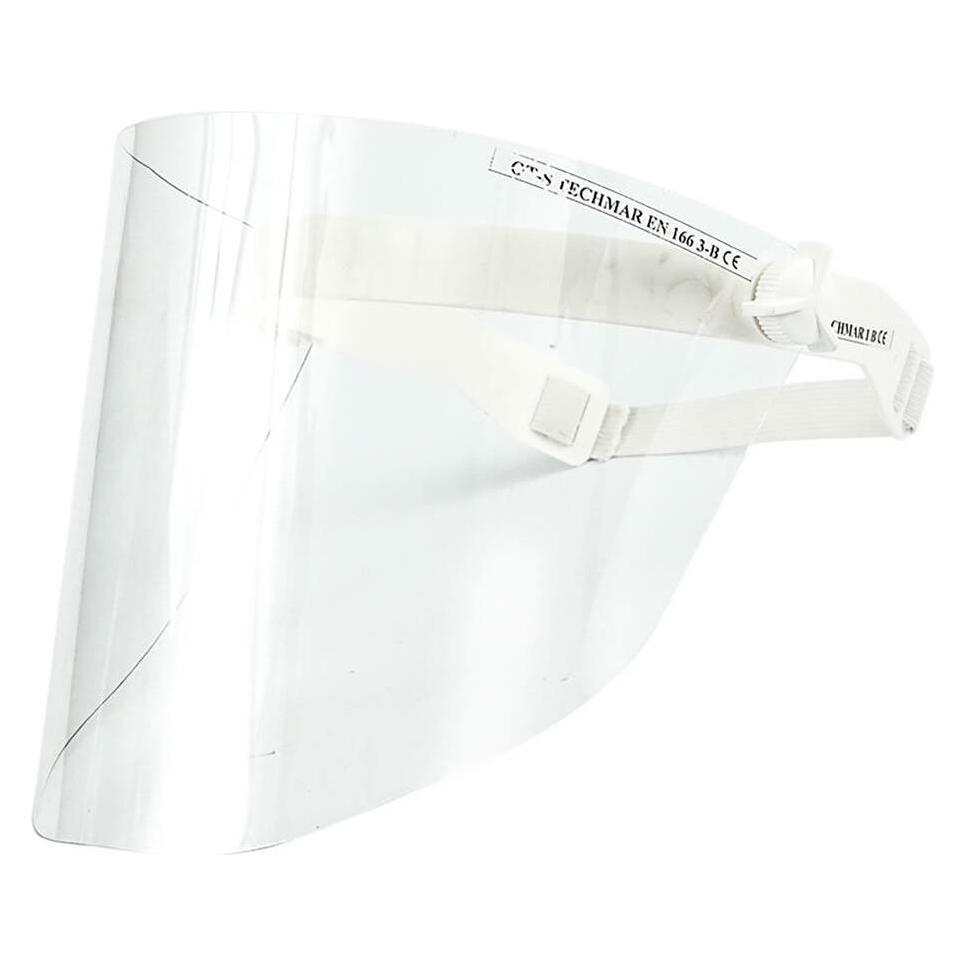 Toya -Schutzschild aus Polycarbonat mit Gummiband (74459)