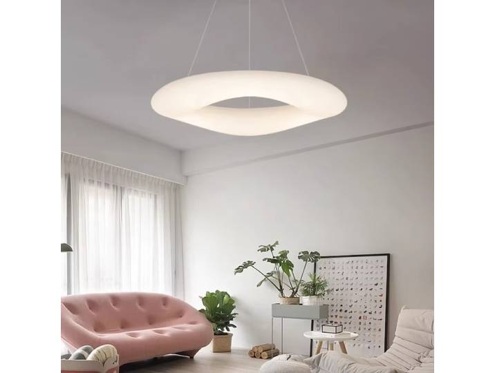 Lampe Suspendue en Forme de Nuage au Design Nordique Minimaliste, Luminaire Décoratif d'Nik, Idéal pour un Salon, une Chambre à Coucher ou un Enfant