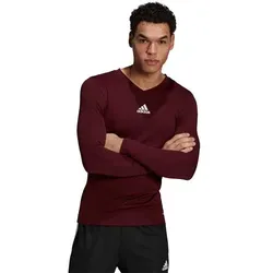 adidas Team Base Funktionsshirt dunkelrot