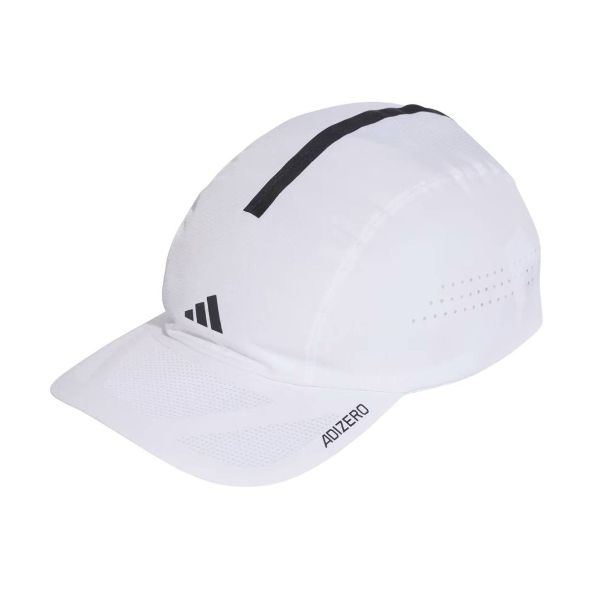 Boné Adidas Runningxadizero Lightweight Climacool Branco Preto, Tamanho M/L Unisex