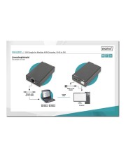 DIGITUS DVI-Dongle für modulare KVM-Konsolen RJ45 auf DVI (DS-51202)