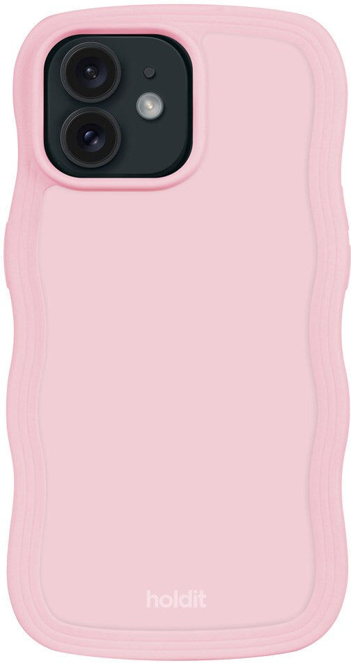 Holdit iPhone 12 / 12 Pro Wavy Cover - Pink