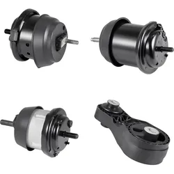 VEVOR Halterungssatz für Motor und Getriebe Motor Ersatz (4-tlg.) kompatibel mit 2009–2017 Chevrolet Traverse 3,6 l V6, ersetzt OE# A5548HY, A5549HY, A5458HY, A5444, sichere Unterstützung