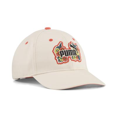 Flex Cap PUMA "Comic Baseball-Cap Jugendliche", Jungen, Gr. Jugendlicher, alpine snow weiß, Futter Vorderteil: 100% Polyester, unifarben, Caps