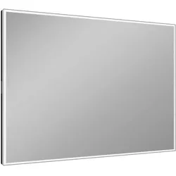 Schneider GLOW HCL Lichtspiegel, rundum LED-Beleuchtung, 1000x760mm, 166.300.01.4101, Farbe: Schwarz matt mit Soundsystem
