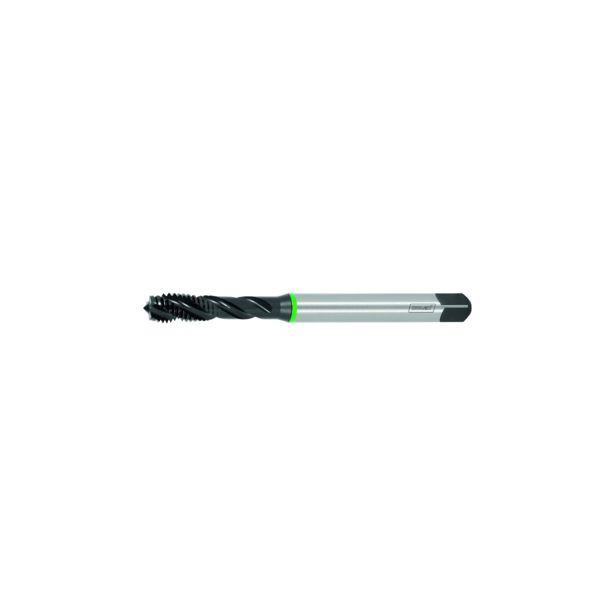 HOLEX Maschinen-Gewindebohrer HSS-E Form B M6 Gewindetiefe 18 mm vaporisiert (132645 M6)