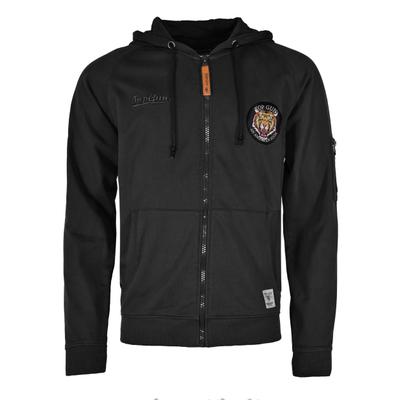 Kapuzenpullover TOP GUN "TG20213018", Herren, Gr. 54XL, schwarz, Obermaterial: 100% Baumwolle, Pullover Kapuzenpullover