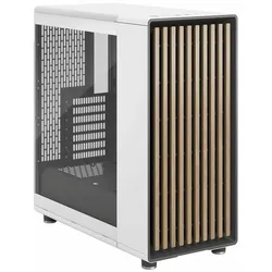 FRACTAL Design North Chalk White TG Clear, Glasfenster