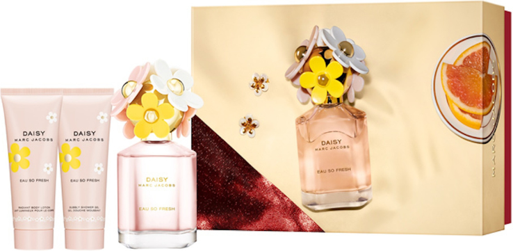 Marc Jacobs Daisy Eau So Fresh 75ml 3pc Giftset 75ml