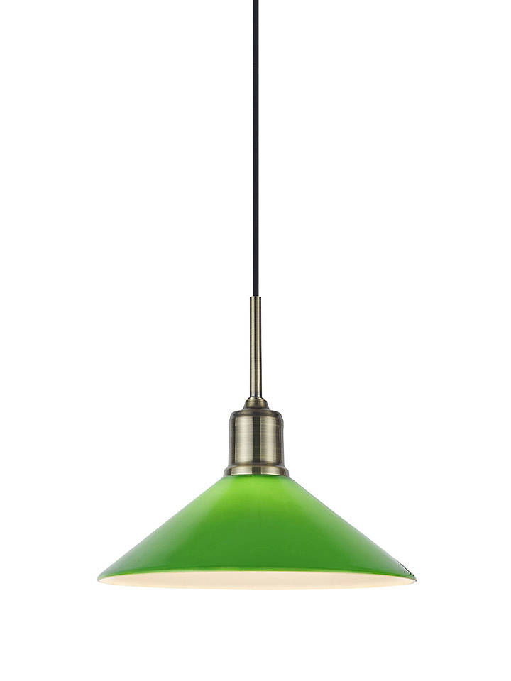 Marksljöd Hängeleuchte "Vela" in Grün - (H)23 x Ø 25 cm - onesize