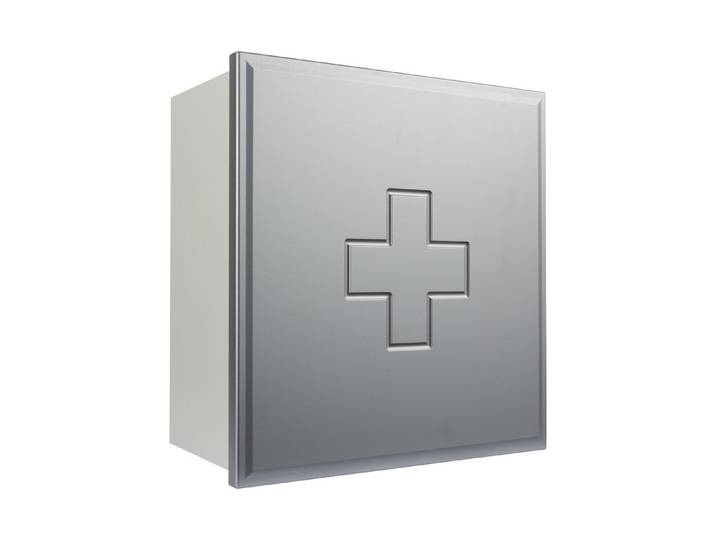 Jokey Medizinbox weiss silber