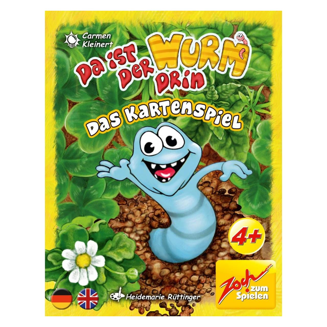 Simba Dickie Group Da ist der Wurm drin - Das Kartenspiel (Deutsch, Englisch, 2 - 5 Spieler) (601105181)