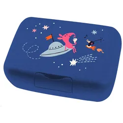 Koziol Candy L Box Lunchbox / Brotdose mit Trennschale blue space