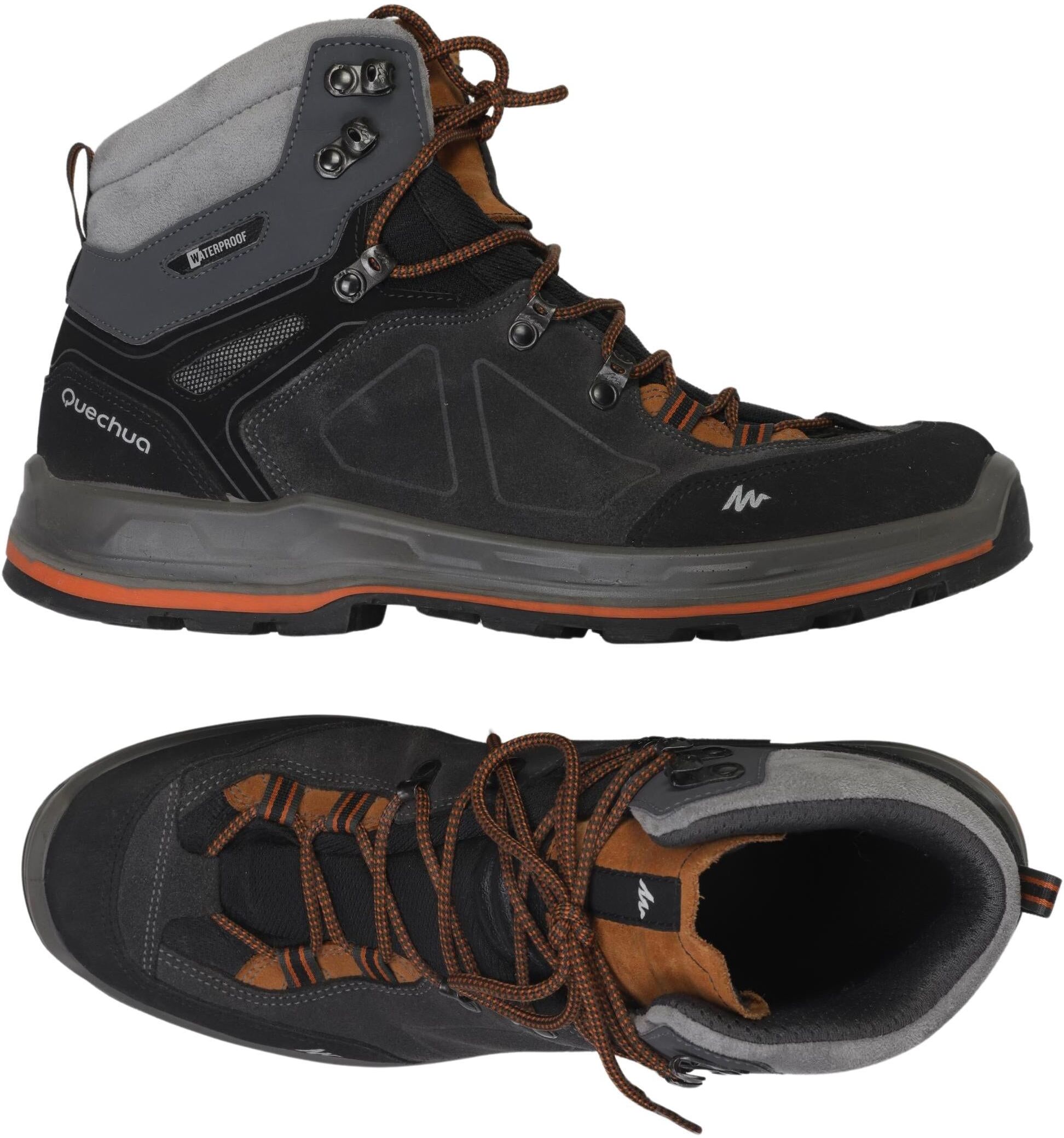 quechua Herren Stiefel, Mehrfarbig, Gr. EU 48, Kunstleder / Leder - Second Hand