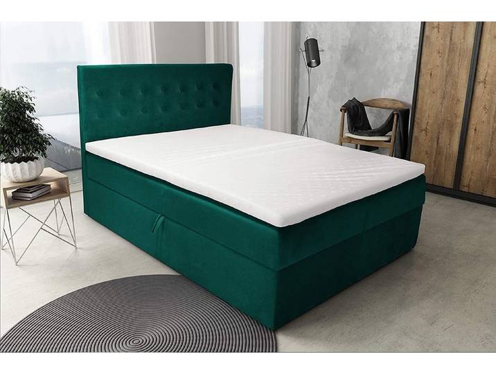 Best for Home Boxspringbett S Deluxe mit Bettkasten Bonellfederkern inkl. 4 cm Topper (140x200 160x200 180x200 200x200 cm), Lieferung bis in die Wohnung, TOP Preis-Leistungs-Verhältnis