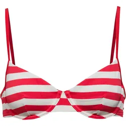 Tommy Hilfiger Bikini Oberteil Damen | Gr. 75 / B | rot - rot