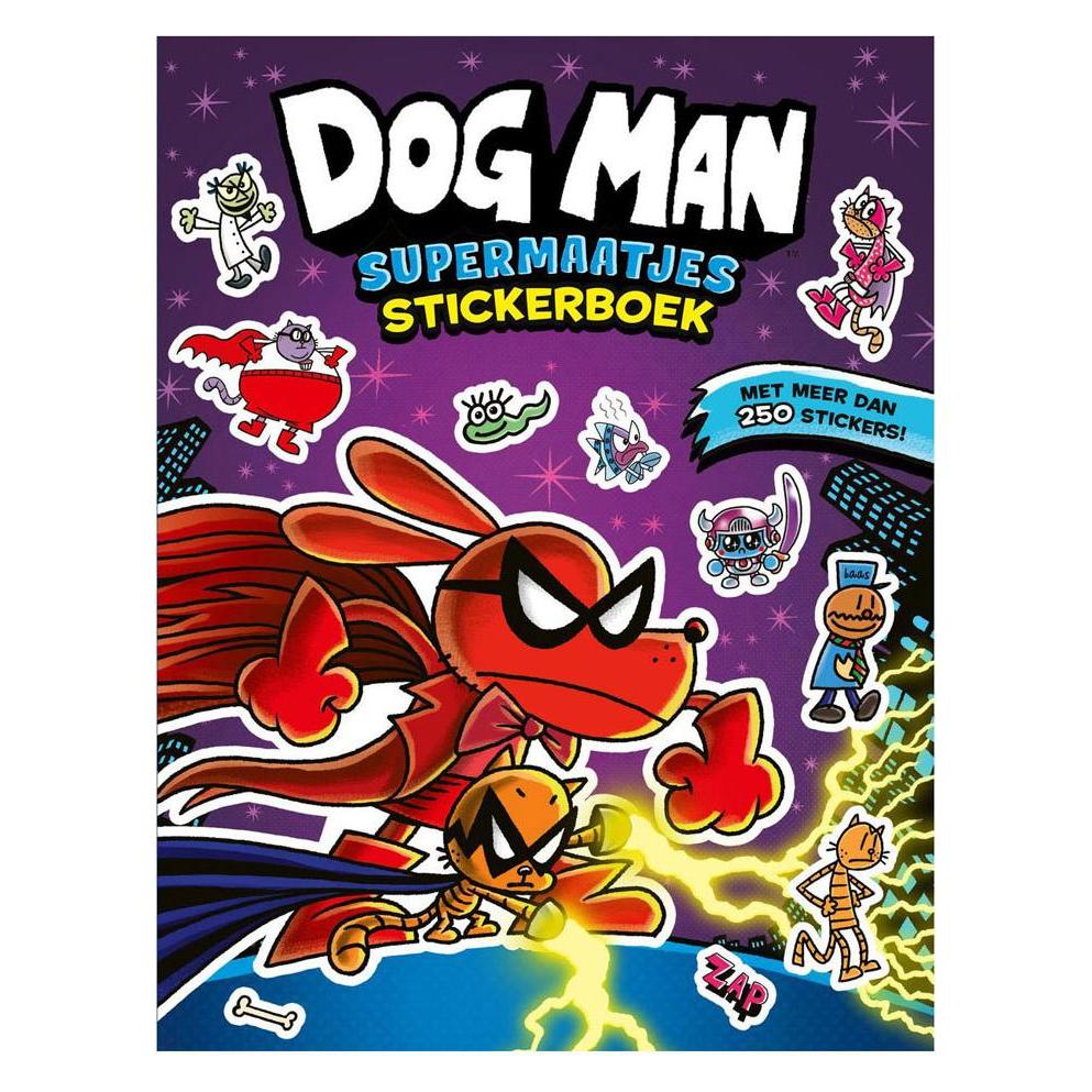 Central Books Dog Man Super Buddies Stickerbuch (250 Sticker) (72236970)