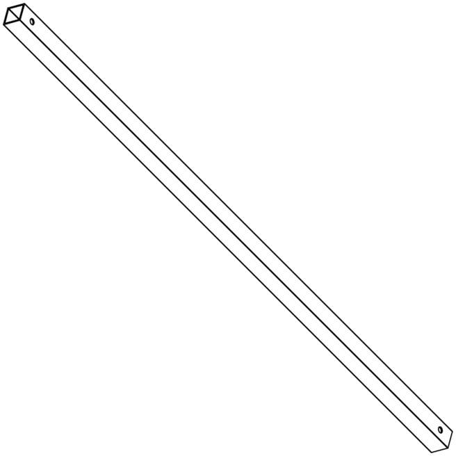K2 Systems Barre de montage TiltUp Vento 558 mm ; k4 (2003268)