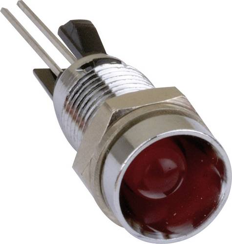 Mentor 2664.1001 2664.1001 LED-Fassung Metall Passend für (LEDs) LED 5mm Schraubbefestigung