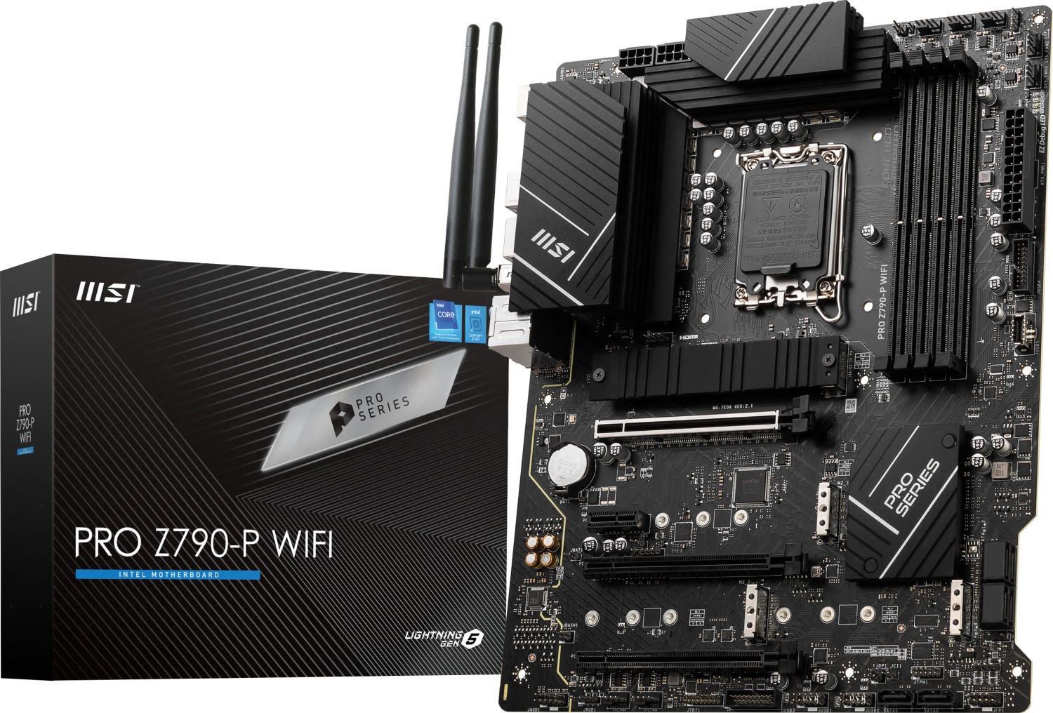 MSI PRO Z790-P WIFI ATX Mainboard - Sockel 1700