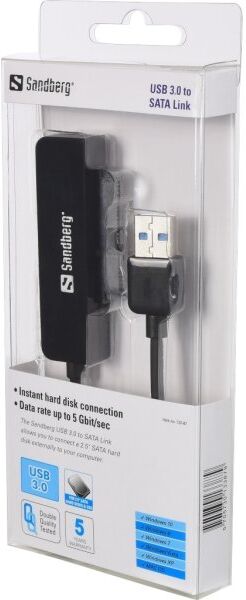 Sandberg Usb 3.0 Til Sata 2,5"