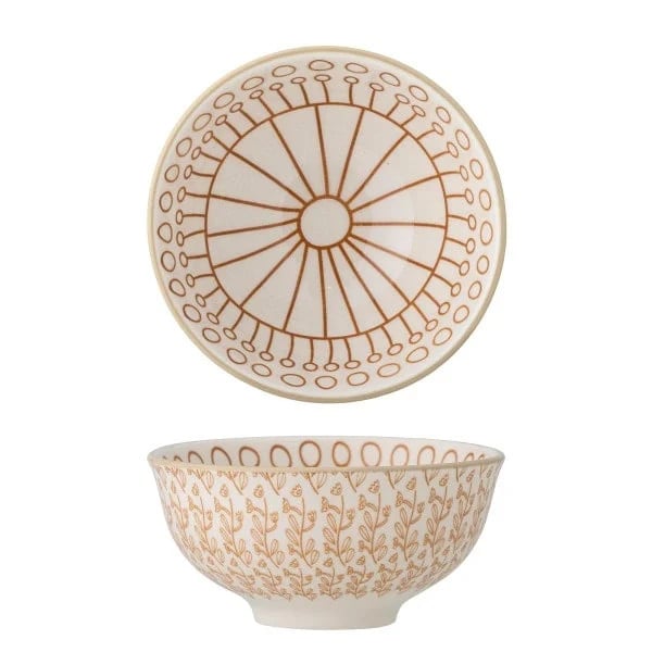 Bloomingville Maple schalen oranje set van 6 stuks