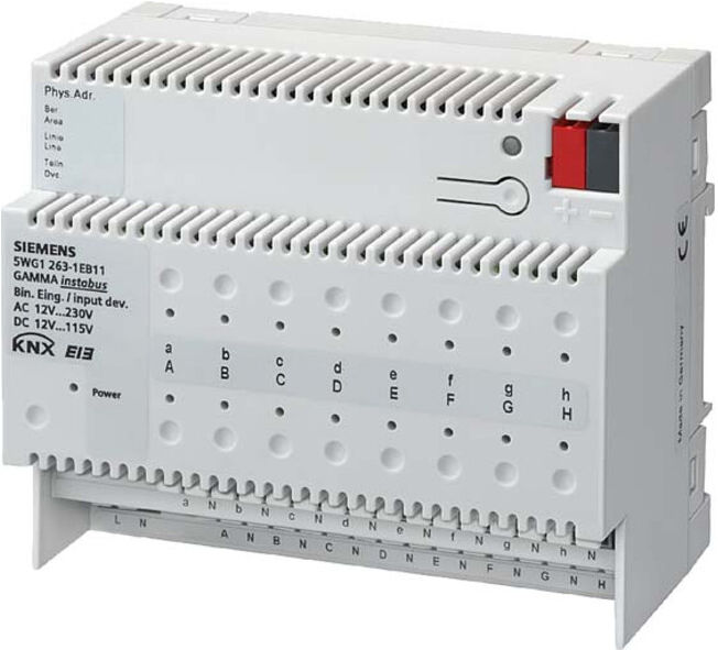 Siemens Entrée binaire 16x12-230V AC/DC 6TE 5WG1263-1EB11 (5WG12631EB11)